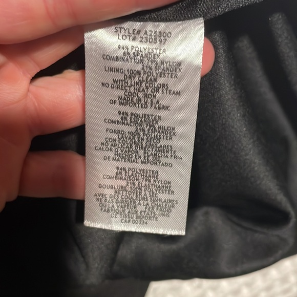 Betsy & Adam Puff-Sleeve Cut-Out Detail Dress - Picture 7 of 7